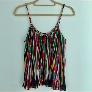 ✨Like New Y2K Torn by Ronny Kobo Swing Tank Top
